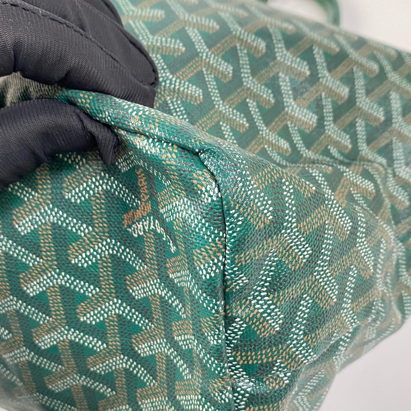 【96%新✨經典保值❗️🈹秒殺價優惠】GOYARD Saint Louis Y字老花滿印 托特包 小號 綠色-20