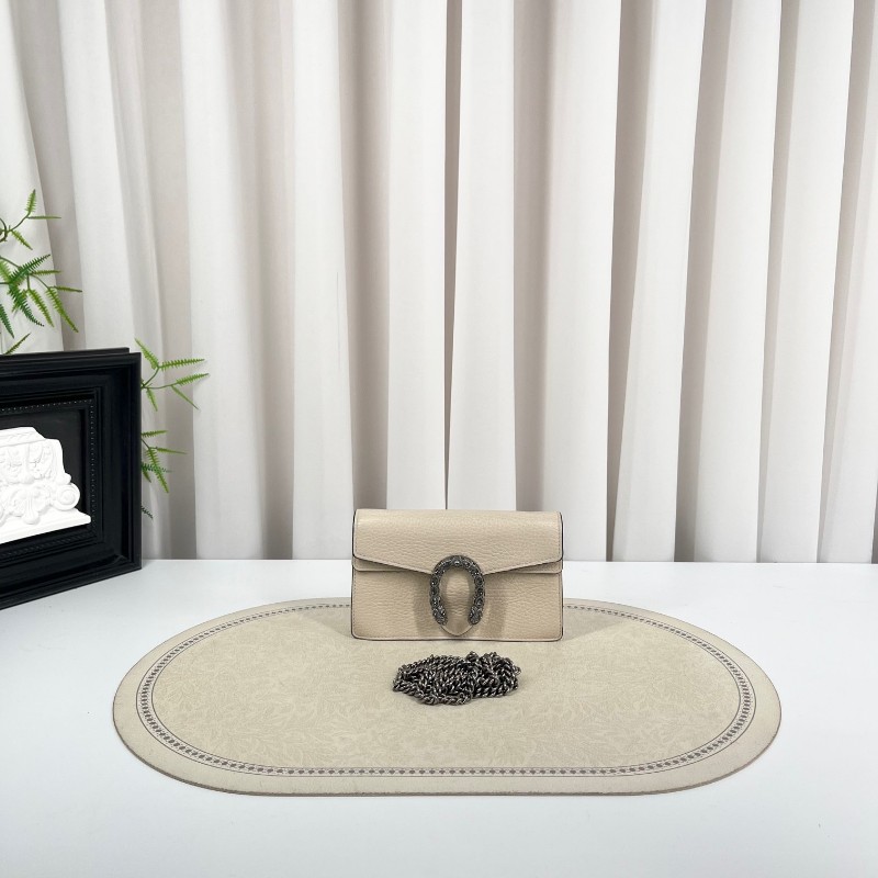 GUCCI古馳 Dionysus 虎頭扣鏈式肩帶 皮革 斜挎單肩包 女款 精緻高級 質感滿滿-0