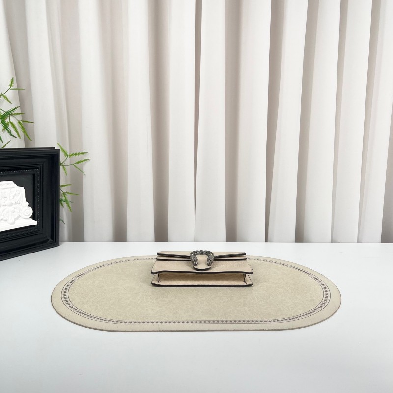 GUCCI古馳 Dionysus 虎頭扣鏈式肩帶 皮革 斜挎單肩包 女款 精緻高級 質感滿滿-4