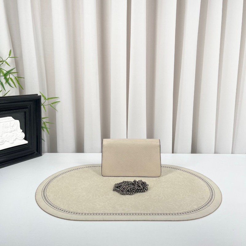 GUCCI古馳 Dionysus 虎頭扣鏈式肩帶 皮革 斜挎單肩包 女款 精緻高級 質感滿滿-6