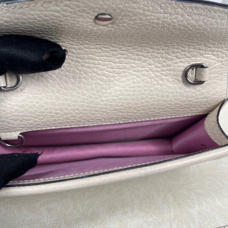 GUCCI古馳 Dionysus 虎頭扣鏈式肩帶 皮革 斜挎單肩包 女款 精緻高級 質感滿滿-17