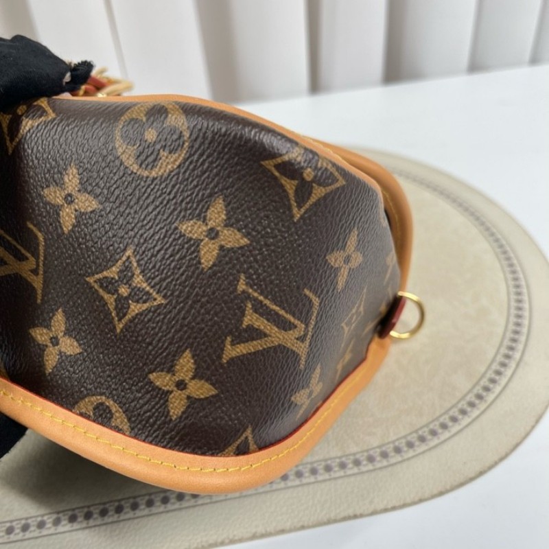 sz jzg LV路易威登 26年1月票 芯片款 Diane PM 經典老花搭配帆布塗層法棍包 手提斜挎單肩腋下都可-14