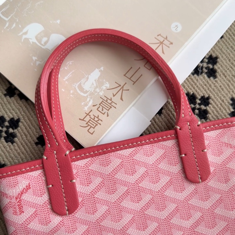 【全新✨少女心爆棚💅🏻稀有色🩷】Goyard tote mini 樱花粉 托特包 限定版-3