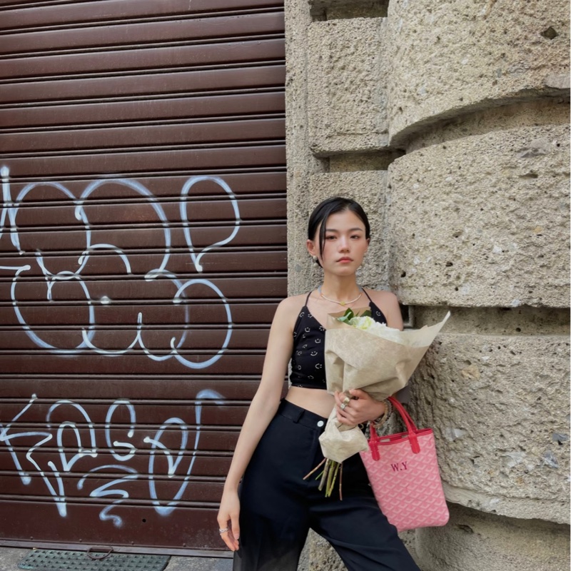 【全新✨少女心爆棚💅🏻稀有色🩷】Goyard tote mini 樱花粉 托特包 限定版-9