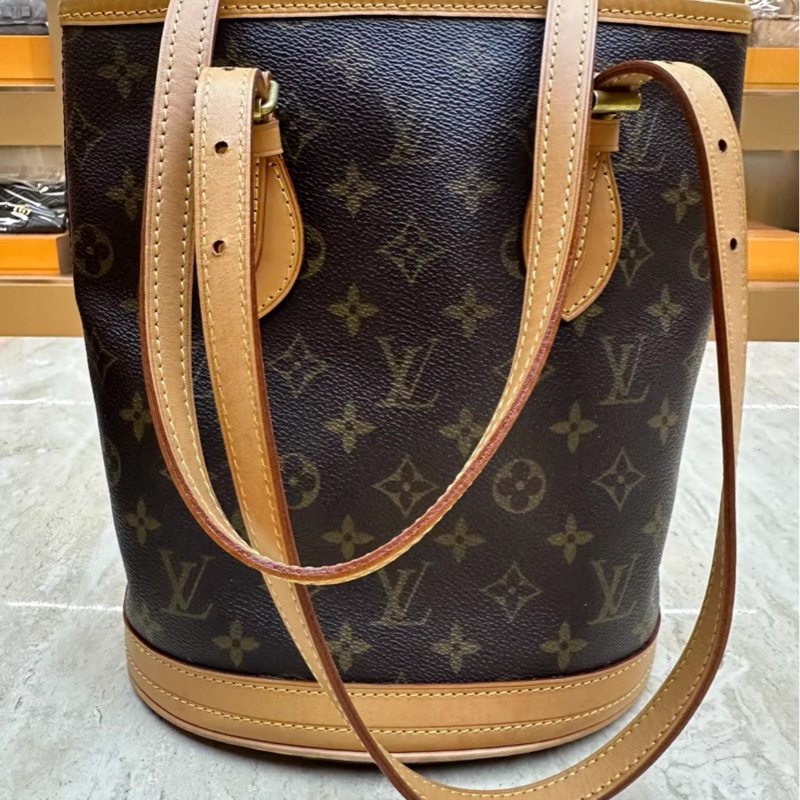 【97新 ✨ 全網最低價！】LV水桶包 小號 經典永不過時-3