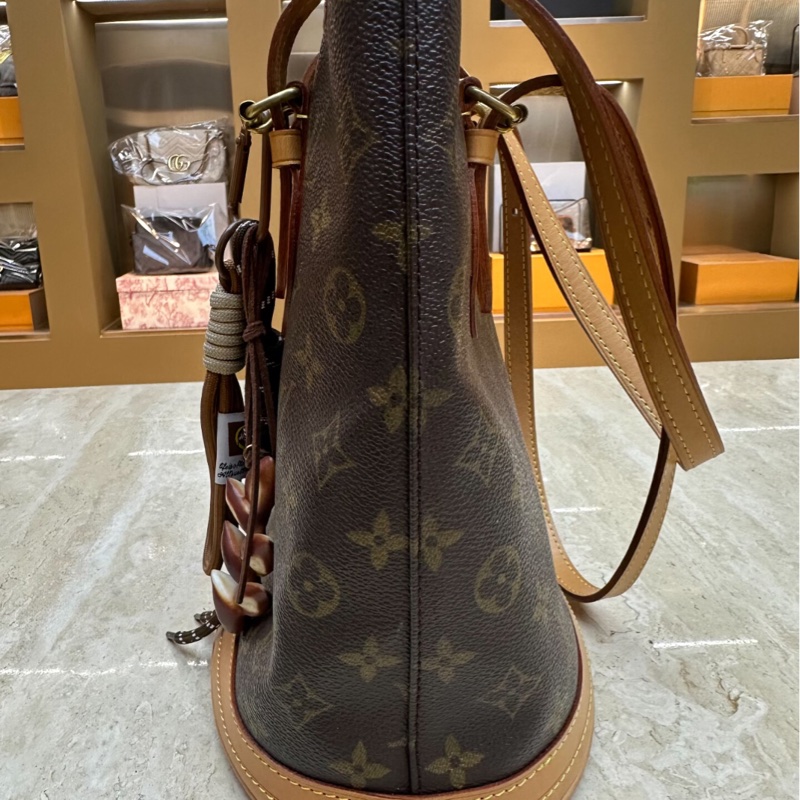 【97新 ✨ 全網最低價！】LV水桶包 小號 經典永不過時-5