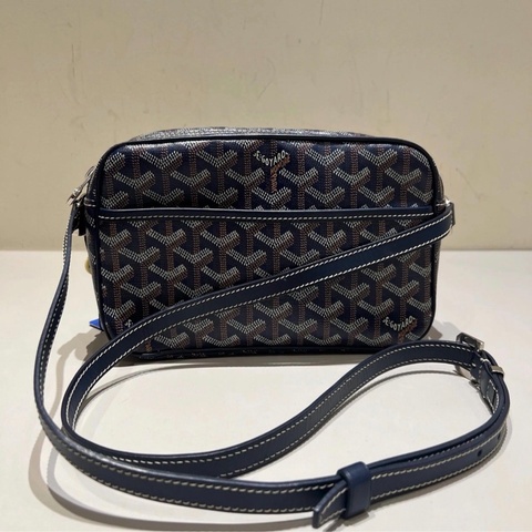 【95新 ✨ 全網最低價！】Goyard戈雅 Cap-Vert相機包 黑色老花 小號 (購前先查詢庫存❤️）