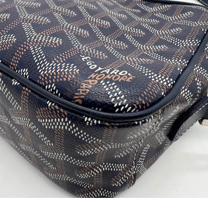 【95新 ✨ 全網最低價！】Goyard戈雅 Cap-Vert相機包 黑色老花 小號 (購前先查詢庫存❤️）-6