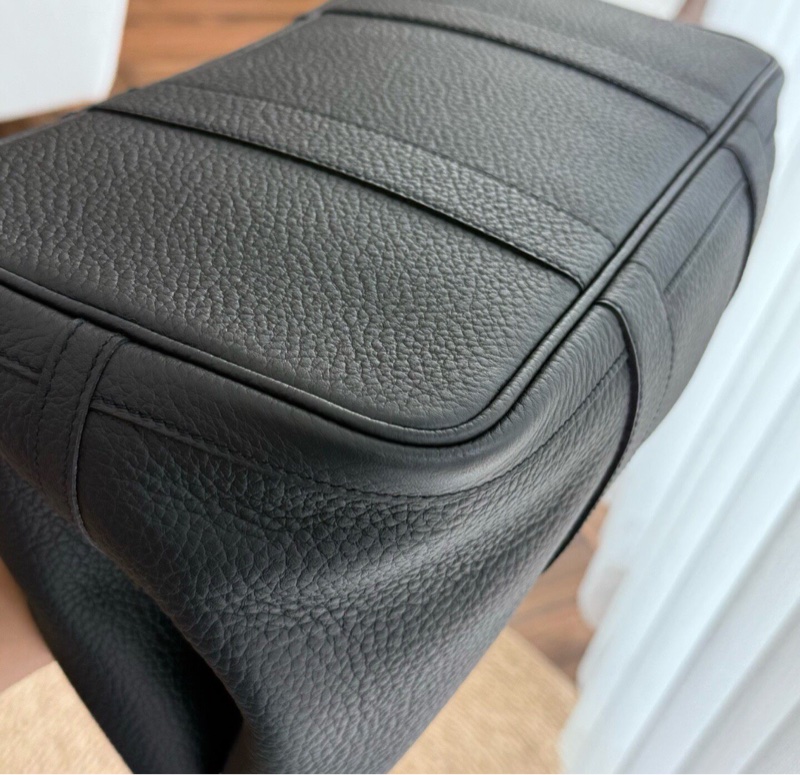 【98%新✨經典永不過時✨全網最便宜】愛馬仕Hermes花園黑色全皮36-5