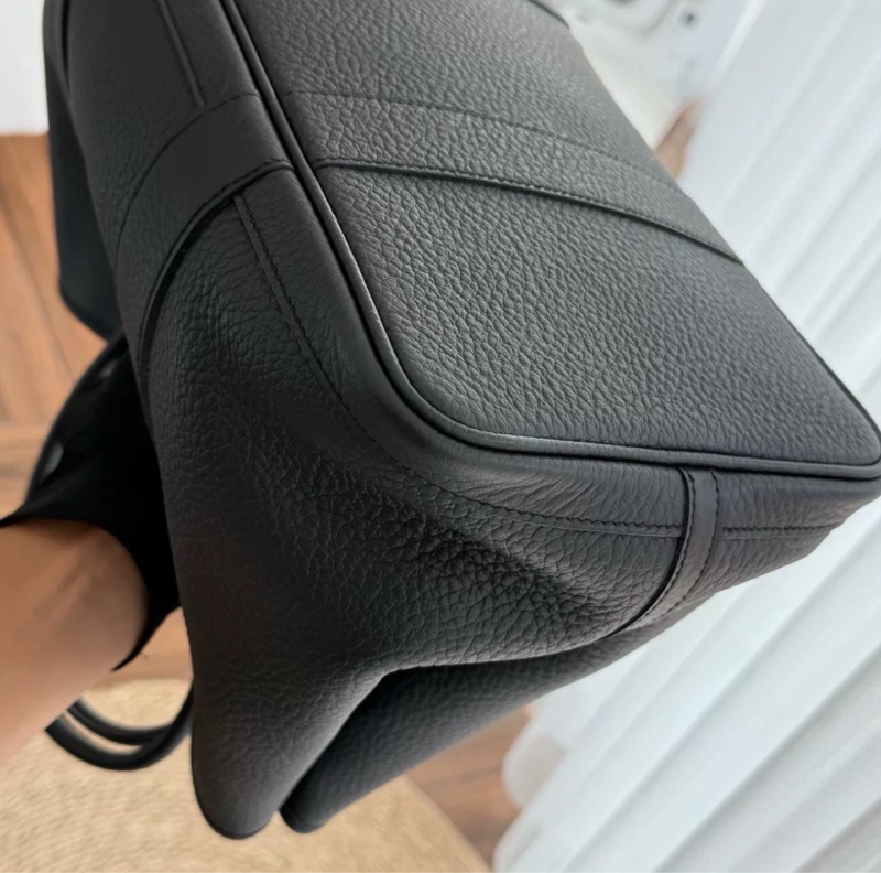 【98%新✨經典永不過時✨全網最便宜】愛馬仕Hermes花園黑色全皮36-8