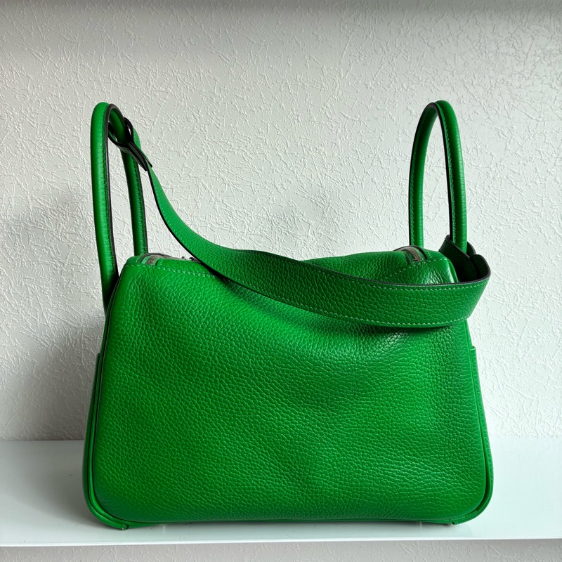 Hermes 竹子綠lindy26 🅁刻 封面的小馬吊飾不包含❗️-6