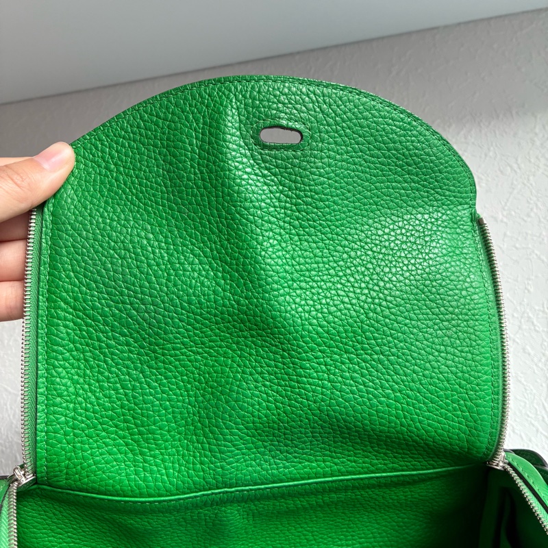 Hermes 竹子綠lindy26 🅁刻 封面的小馬吊飾不包含❗️-23