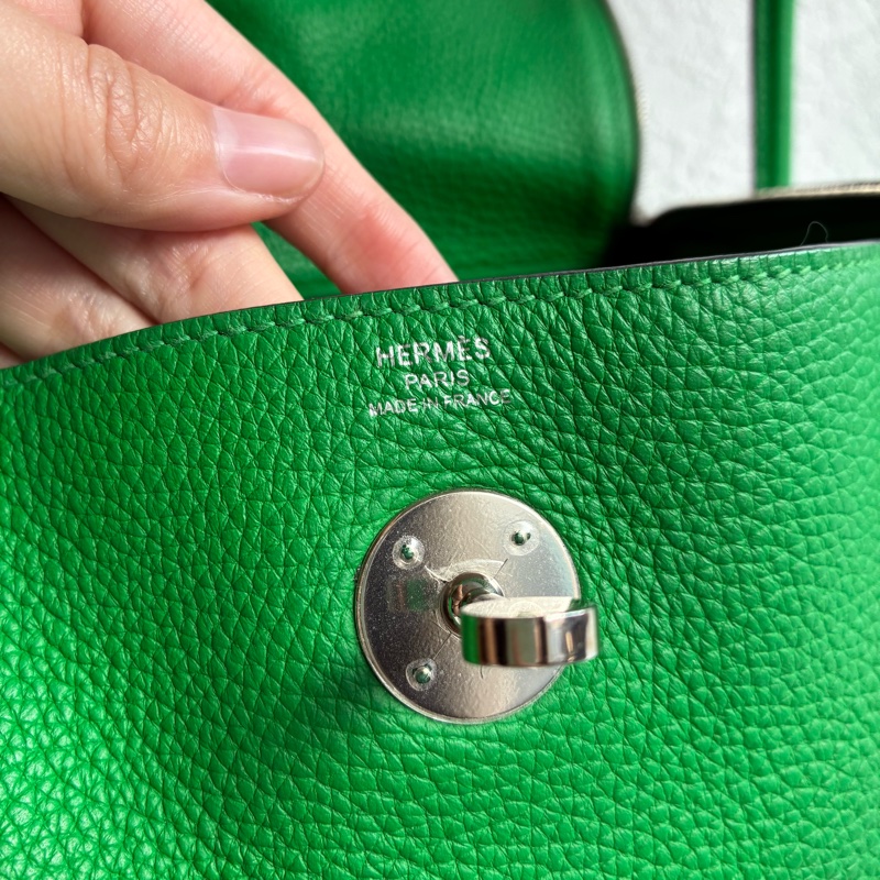 Hermes 竹子綠lindy26 🅁刻 封面的小馬吊飾不包含❗️-25