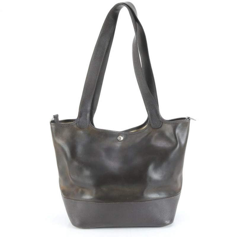 愛馬仕 Hermès F 壓印 Amazonia Picotin GM 皮革手提包/單肩包（女士）-0