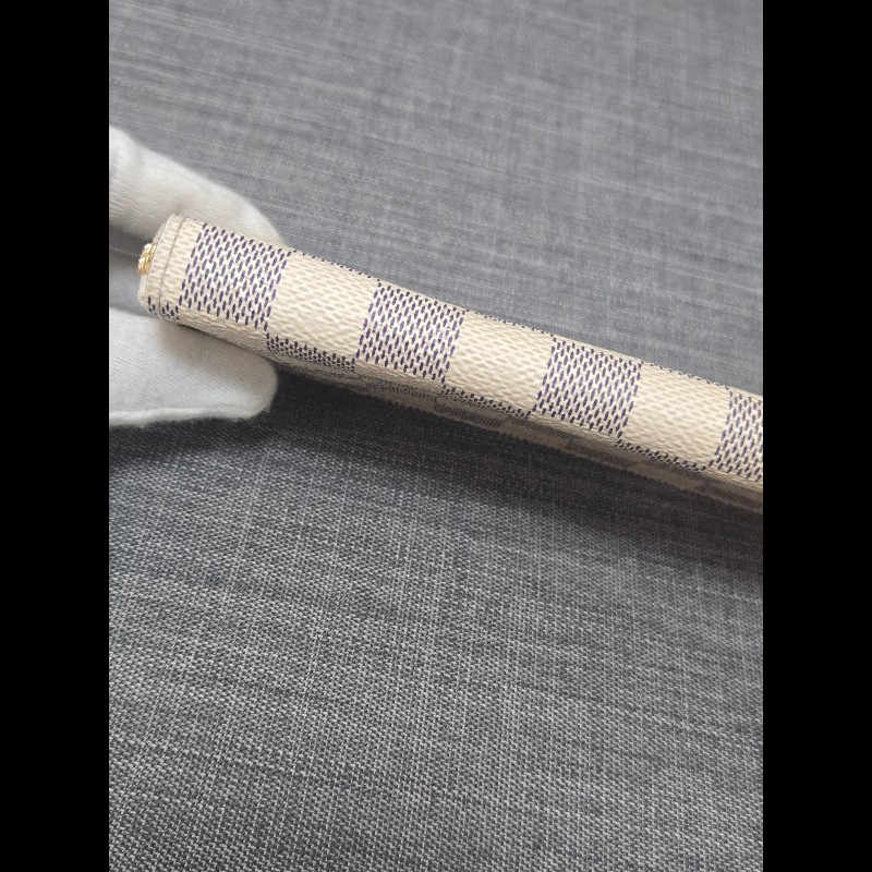 Louis Vuitton LV 路易威登 白色棋盤格拉鍊長夾-17