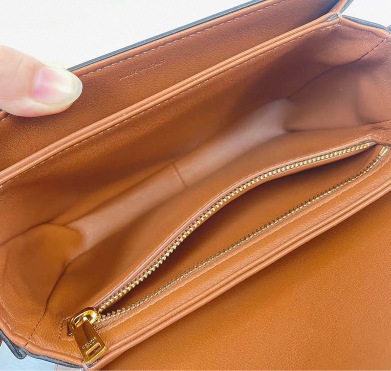 【96新 ✨ 全網最低價!】Celine teen 凱旋門老花單肩包 (購前查詢庫存❗️)-3