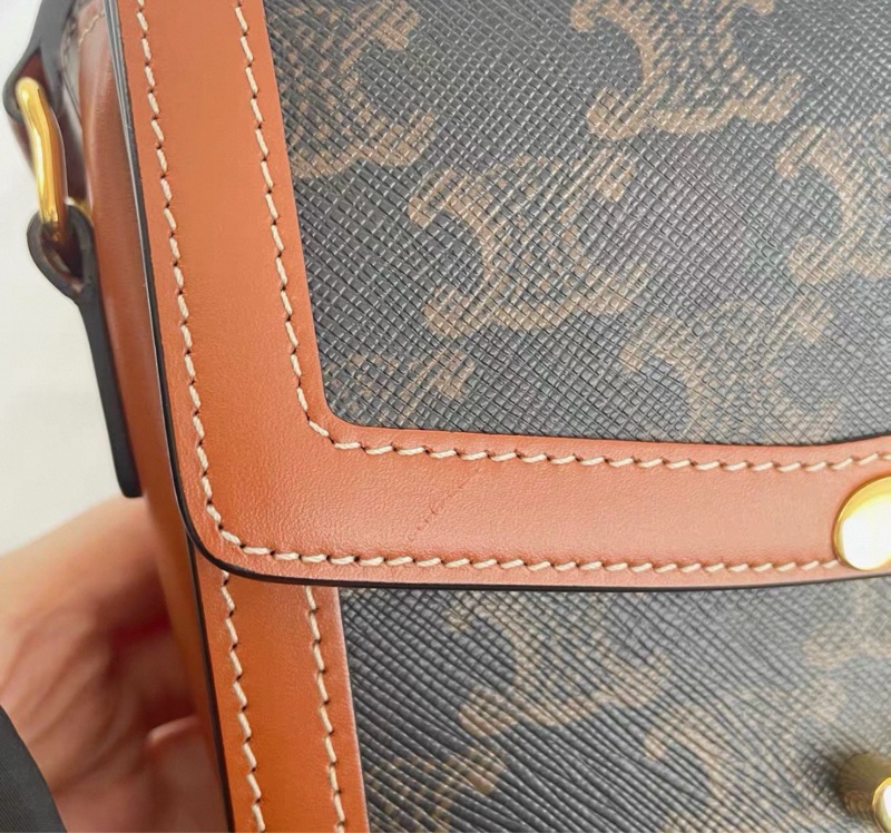 【96新 ✨ 全網最低價!】Celine teen 凱旋門老花單肩包 (購前查詢庫存❗️)-7