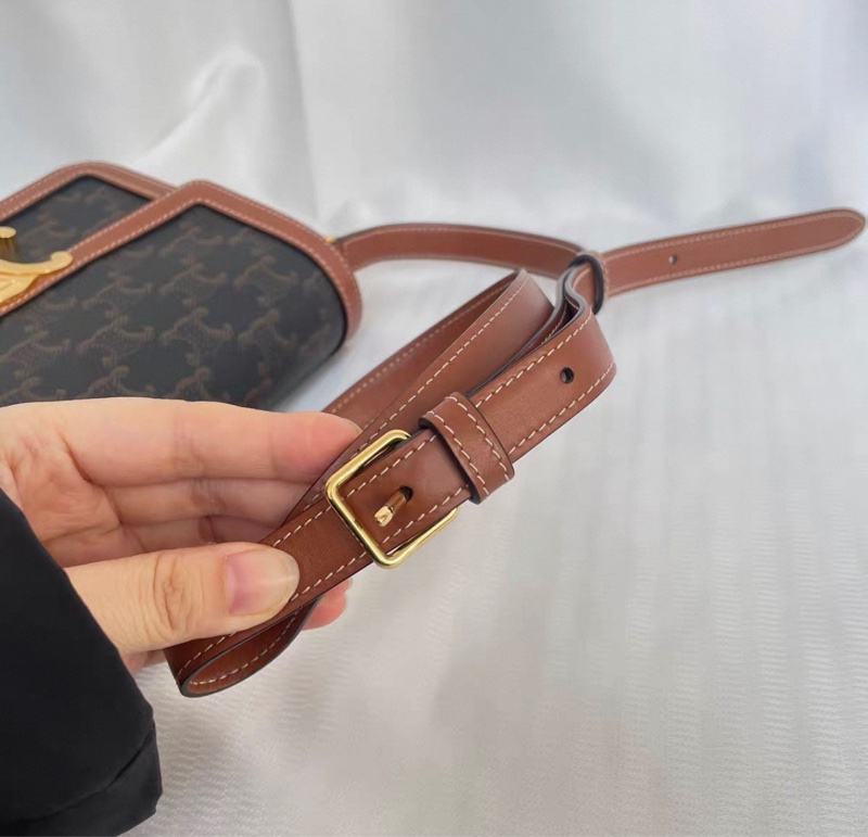 【96新 ✨ 全網最低價!】Celine teen 凱旋門老花單肩包 (購前查詢庫存❗️)-13