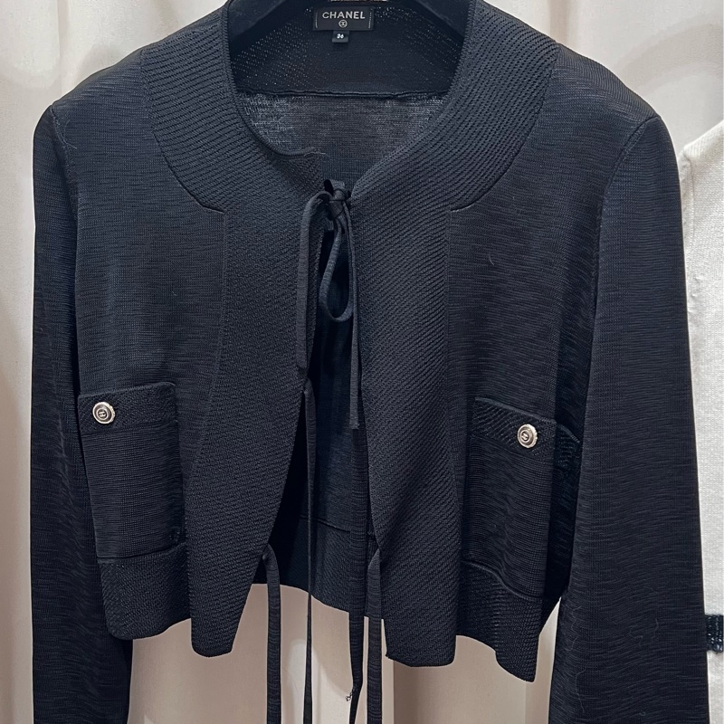 Chanel綁結罩衫-7