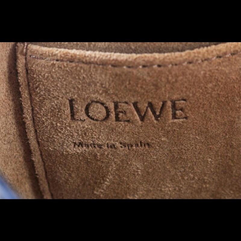 Loewe  gate mini 馬鞍包 燕麥色-22
