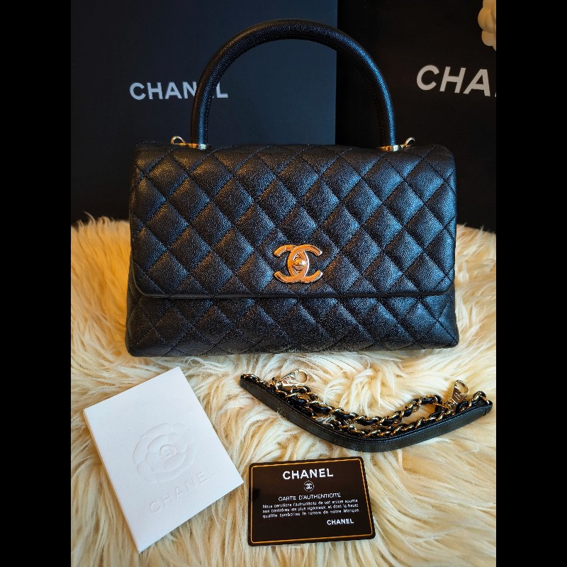 Chanel coco Handle 28口蓋包-3