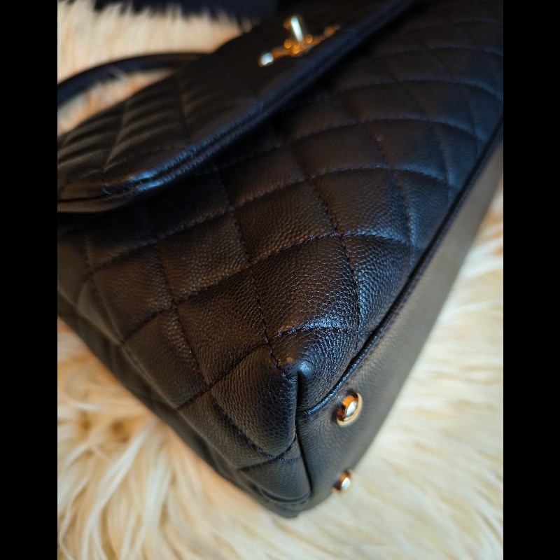 Chanel coco Handle 28口蓋包-11