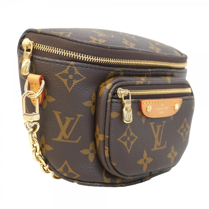 路易威登 Monogram 迷你腰包 M82335 棕色 女士單肩包-1
