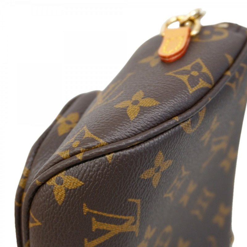 路易威登 Monogram 迷你腰包 M82335 棕色 女士單肩包-5