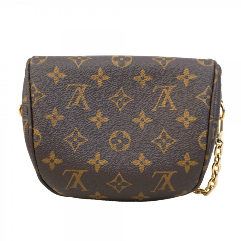 路易威登 Monogram 迷你腰包 M82335 棕色 女士單肩包-9