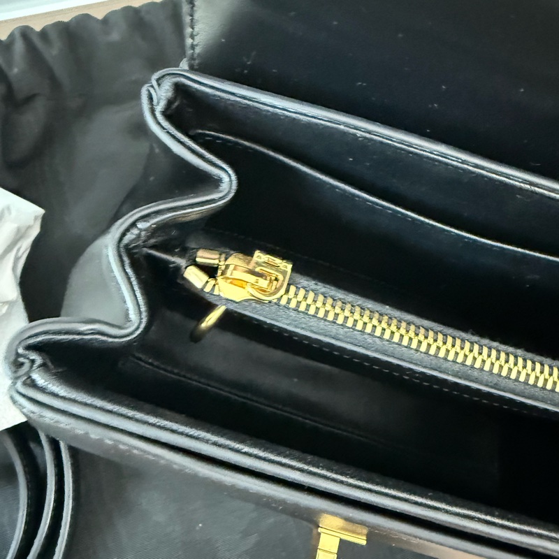 Celine 16 mini黑色手提肩背包-14