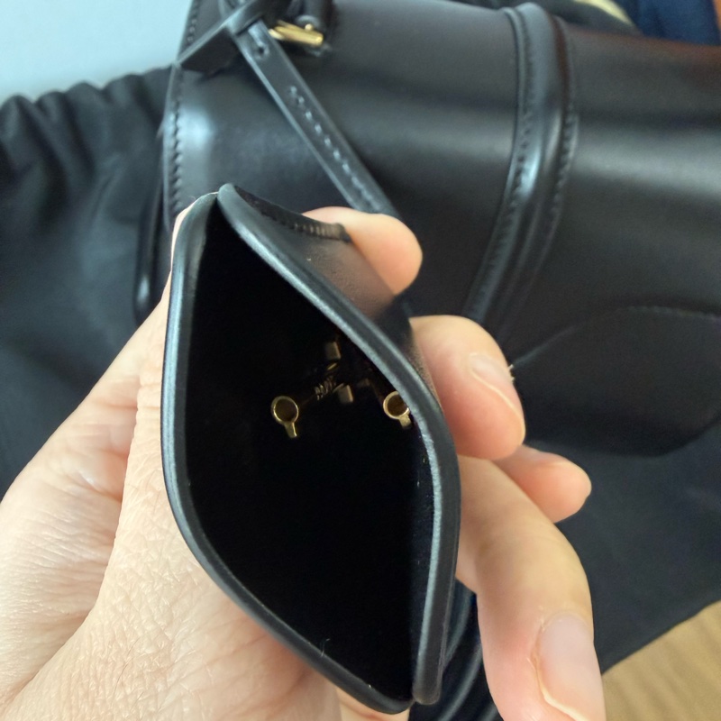 Celine 16 mini黑色手提肩背包-33