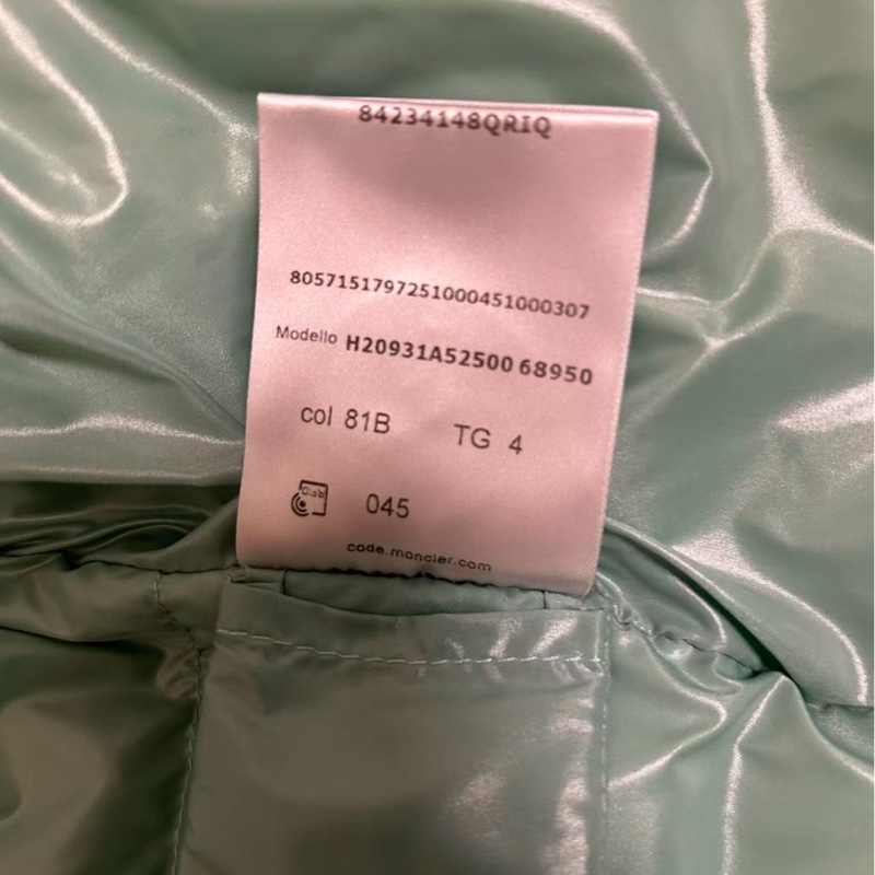 亮面尼龍羽絨moncler-8