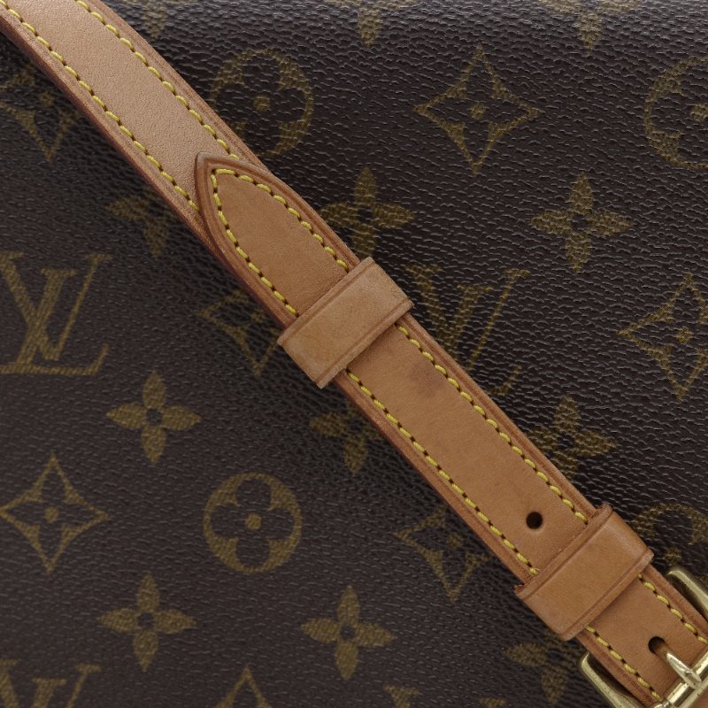 Louis Vuitton 路易威登 Musette Tango 經典老花 帆布 肩背包-5