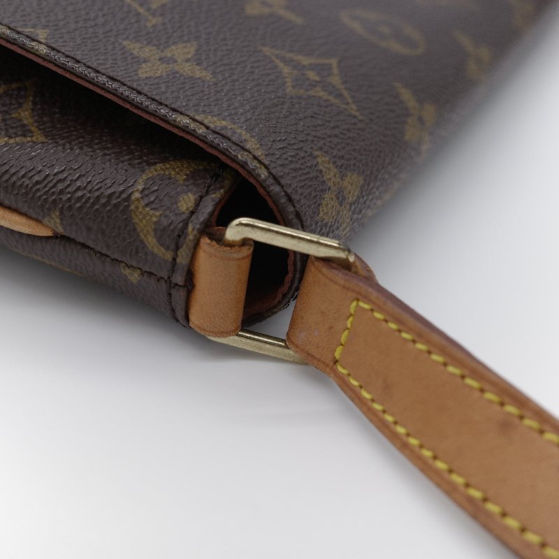 Louis Vuitton 路易威登 Musette Tango 經典老花 帆布 肩背包-8
