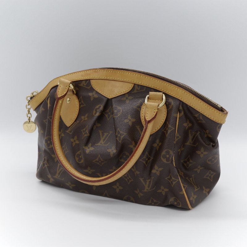 Louis Vuitton 路易威登 Tivoli PM經典老花 帆布 手提包-1