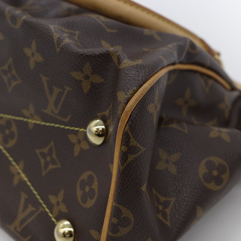 Louis Vuitton 路易威登 Tivoli PM經典老花 帆布 手提包-11