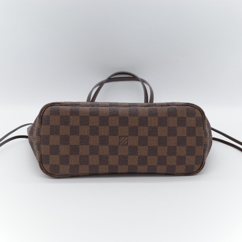 Louis Vuitton 路易威登 Neverfull PM 經典老花 帆布  肩背包 托特包-4