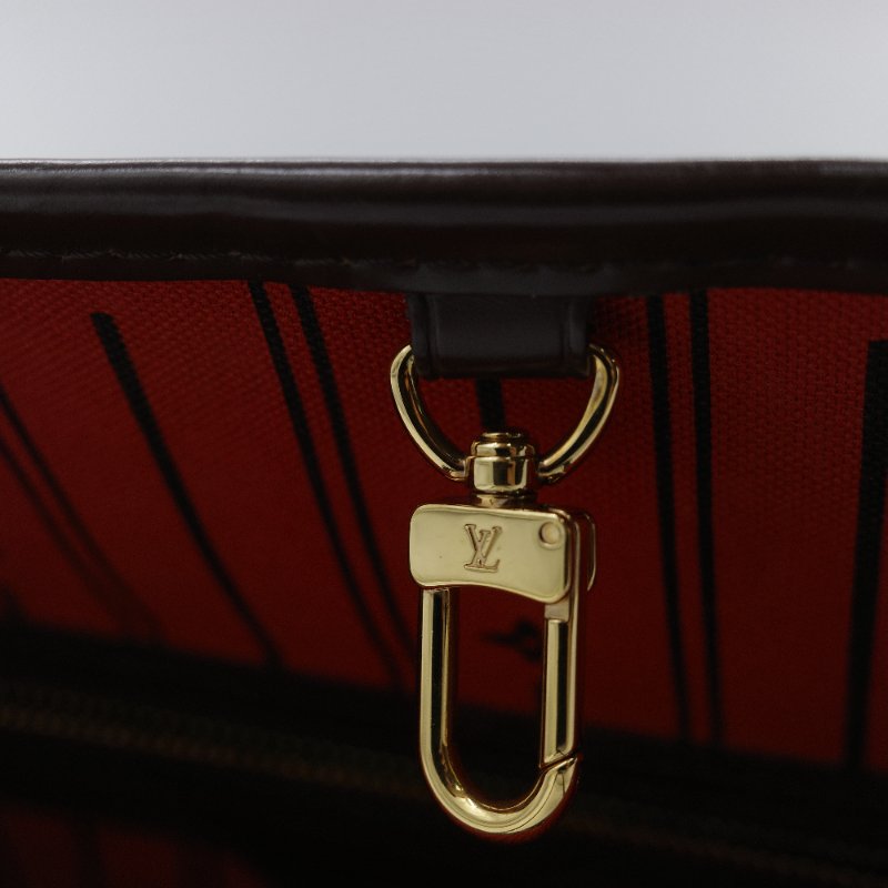 Louis Vuitton 路易威登 Neverfull PM 經典老花 帆布  肩背包 托特包-8