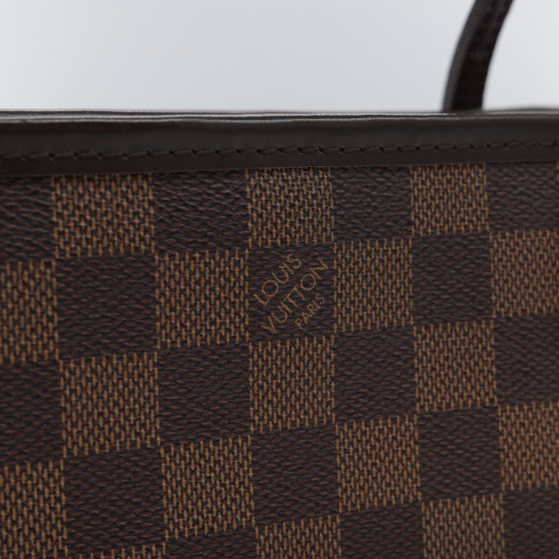 Louis Vuitton 路易威登 Neverfull PM 經典老花 帆布  肩背包 托特包-13