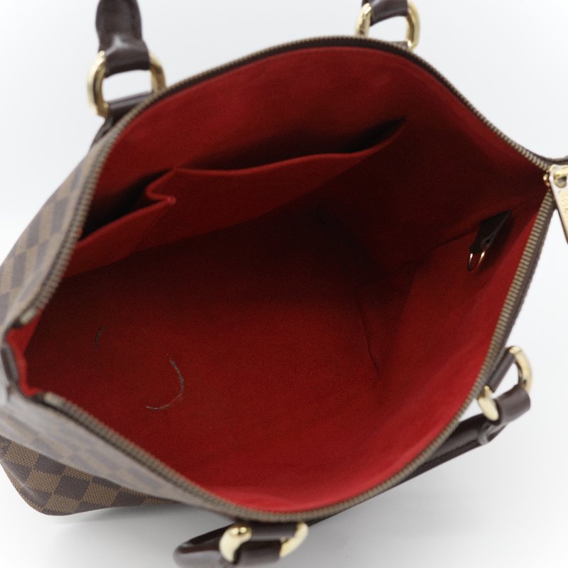 Louis Vuitton 路易威登 Saleya PM 經典 Damier Ebene 棋盤格帆布  托特包-8