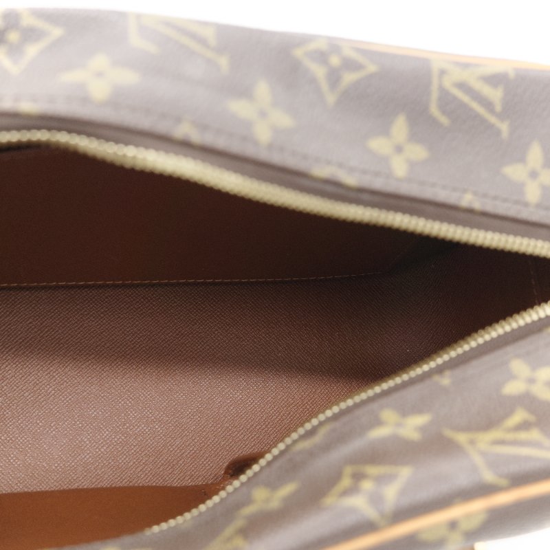Louis Vuitton 路易威登 Cité MM 經典 老花 帆布 肩背包-4