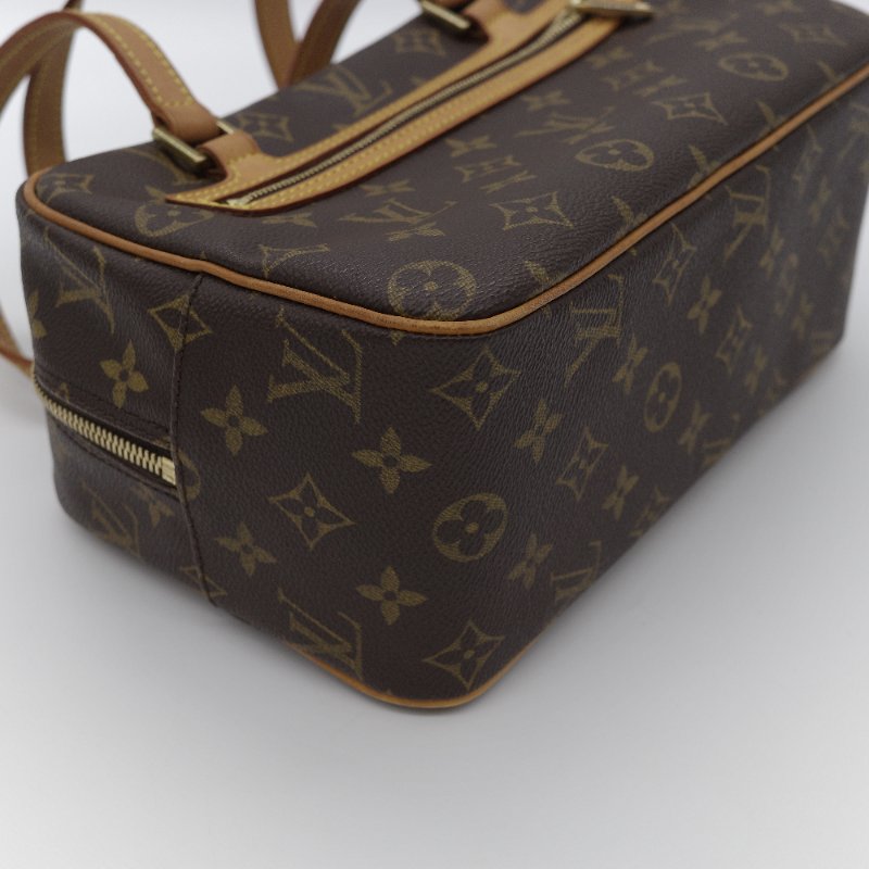 Louis Vuitton 路易威登 Cité MM 經典 老花 帆布 肩背包-8