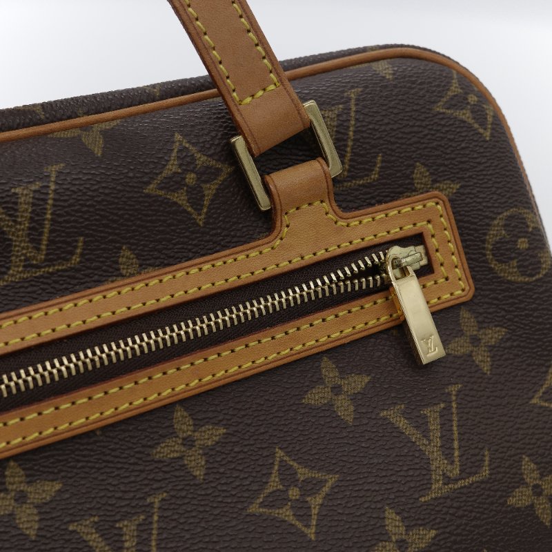 Louis Vuitton 路易威登 Cité MM 經典 老花 帆布 肩背包-10