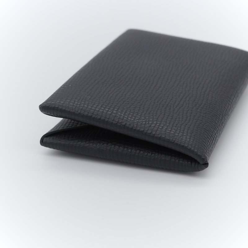 Hermès 愛馬仕  Calvi 黑色 小牛皮 零錢包 卡夾-1