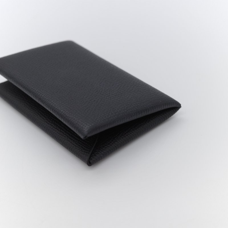 Hermès 愛馬仕  Calvi 黑色 小牛皮 零錢包 卡夾-4