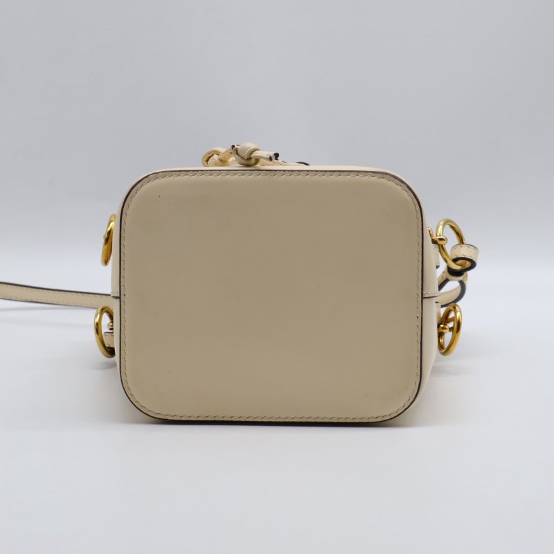 FENDI Mon tresor手提水桶包 - 奶白-15