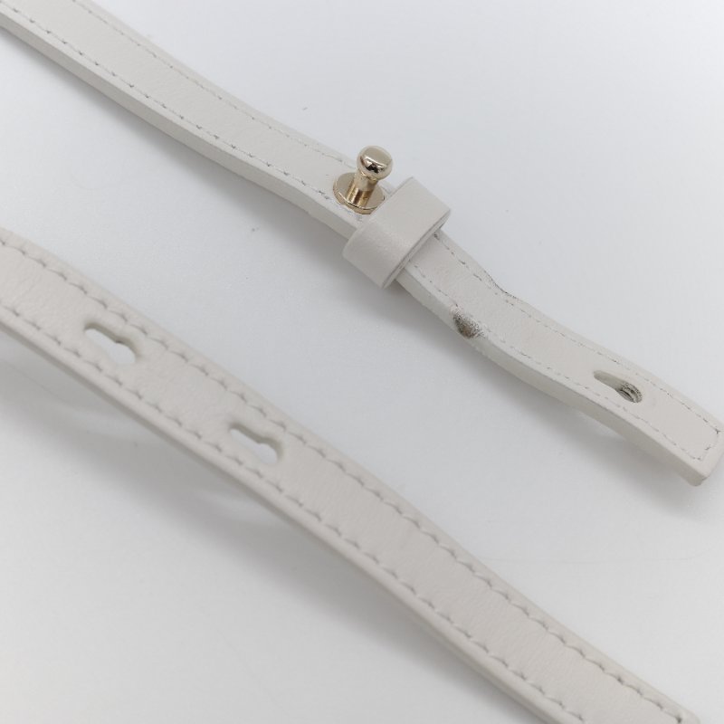 Chloé 蔻伊 Woody small 白色 帆布 小牛皮 手提包 托特包-16