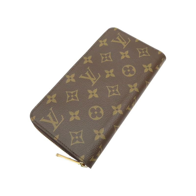 棕色 帆布 Zippy Wallet 拉鍊 長夾【LOUIS VUITTON LV 路易威登】 M42616-2