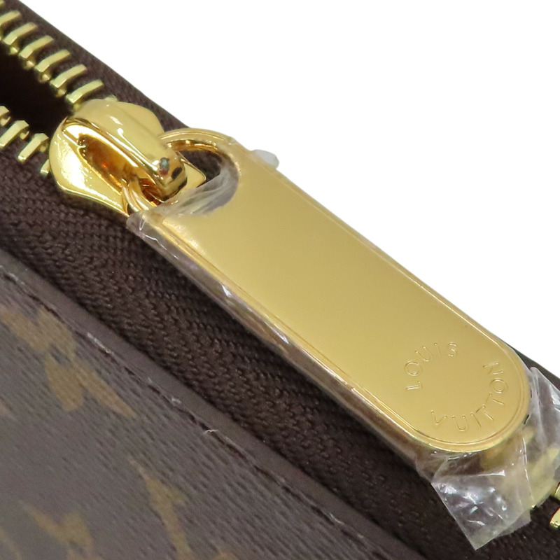 棕色 帆布 Zippy Wallet 拉鍊 長夾【LOUIS VUITTON LV 路易威登】 M42616-14