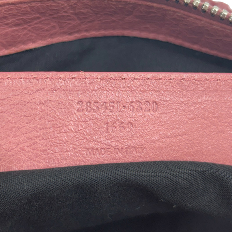 粉色 皮革 Giant Work 機車包 手提包【BALENCIAGA 巴黎世家】 285451-6